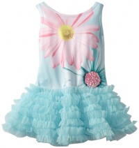 Kate Mack Baby-Girls Infant Dipped In Daisies Tutu Dress, Aqua, 12 Months Kate Mack Baby-Girls Infant Dipped In Daisies Tutu Dress, Aqua, 12 Months