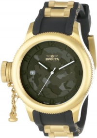 Invicta Women's 11354 Russian Diver Grey and Black Camouflage Dial Black Polyurethane Watch Invicta Women's 11354 Russian Diver Grey and Black Camouflage Dial Black Polyurethane Watch