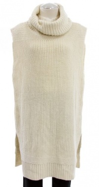 Denim & Supply By Ralph Lauren Cream Cowl Neck Sleeveless Long Sweater X-Large Denim & Supply By Ralph Lauren Cream Cowl Neck Sleeveless Long Sweater X-Large