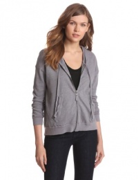 Splendid Women's Active Zip-Up Hoodie, Storm, X-Small Splendid Women's Active Zip-Up Hoodie, Storm, X-Small