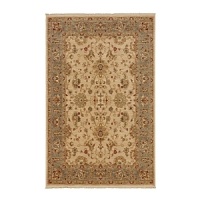 Karastan's Shapura Collection was designed to capture the rustic yet sophisticated spirit of textiles woven in the Peshwar style along the ancient Silk Road. The subtle colors and stylized patterns infuse your decor with timeless elegance. This Karastan rug boasts a rich, radiant ground brimming with floral designs, curvilinear details and a soft fringe. Karastan's Shapura Collection was designed to capture the rustic yet sophisticated spirit of textiles woven in the Peshwar style along the ancient Silk Road. The subtle colors and stylized patterns infuse your decor with timeless elegance. This Karastan rug boasts a rich, radiant ground brimming with floral designs, curvilinear details and a soft fringe.