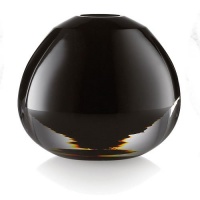 Rogaska Fashionably Late Black Vase, 4