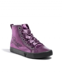 GUESS Kids Girls Little Girl Lavish High-Zip Sneakers - P, PURPLE (1) GUESS Kids Girls Little Girl Lavish High-Zip Sneakers - P, PURPLE (1)