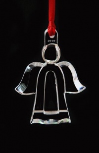 Orrefors 2010 Annual Ornament - Glass Angel Orrefors 2010 Annual Ornament - Glass Angel
