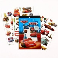 Disney's Cars Temporary Tattoo Book Party Accessory Disney's Cars Temporary Tattoo Book Party Accessory