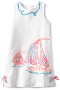 Lilly Pulitzer Girls 7-16 Little Classic Shift, Multi Wind In My Sail, 8 Lilly Pulitzer Girls 7-16 Little Classic Shift, Multi Wind In My Sail, 8