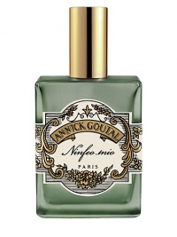 Introducing New Ninfeo Mio from Annick Goutal. A vivacious, woodsy citrus featuring fig notes that creates a warm and green scent on skin. Created by perfumer Camille Goutal, Ninfeo Mio evokes the fairytale garden of Ninfa, south of Rome. Italian lemon and citron, bitter orange petitgrain, fig, lemon tree wood. Eau de Toilette for Men, 3.4 oz. Introducing New Ninfeo Mio from Annick Goutal. A vivacious, woodsy citrus featuring fig notes that creates a warm and green scent on skin. Created by perfumer Camille Goutal, Ninfeo Mio evokes the fairytale garden of Ninfa, south of Rome. Italian lemon and citron, bitter orange petitgrain, fig, lemon tree wood. Eau de Toilette for Men, 3.4 oz.