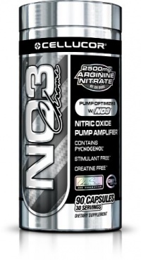 Cellucor NO3 Chrome | Stimulant and Creatine Free Nitric Oxide Supplement | 90 capsules Cellucor NO3 Chrome | Stimulant and Creatine Free Nitric Oxide Supplement | 90 capsules