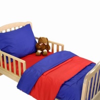 American Baby Company Toddler Bedding Set - Royal Blue and American Baby Company Toddler Bedding Set - Royal Blue and
