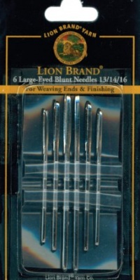 Lion Brand Yarn Large-Eye Blunt Needles, Set of 6 Lion Brand Yarn Large-Eye Blunt Needles, Set of 6