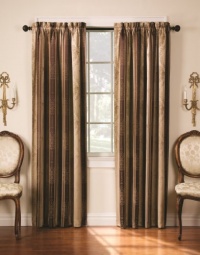 52-Inch by 84-Inch Tuscan Stripe Thermal Backed Pole Top Panel, Mocha 52-Inch by 84-Inch Tuscan Stripe Thermal Backed Pole Top Panel, Mocha