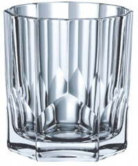 Nachtmann Aspen Crystal Double Old Fashioned/Whiskey Tumblers, Set of 6 Nachtmann Aspen Crystal Double Old Fashioned/Whiskey Tumblers, Set of 6