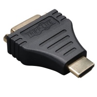 Tripp Lite P132-000 DVI to HDMI Gold Adapter - DVI F to HDMI-M Tripp Lite P132-000 DVI to HDMI Gold Adapter - DVI F to HDMI-M