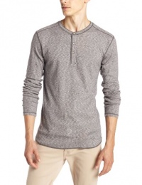 DKNY Jeans Men's Long Sleeve Slub 1X1 Rib Henl DKNY Jeans Men's Long Sleeve Slub 1X1 Rib Henl