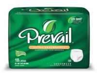 Prevail Extra Absorbency Underwear, Large, 18-Count (Pack of 4) Prevail Extra Absorbency Underwear, Large, 18-Count (Pack of 4)
