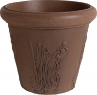 Dynamic Design RWF2404TF Wild Flower Premium 23-Inch Poly Planter, Terra Cotta Fleck Dynamic Design RWF2404TF Wild Flower Premium 23-Inch Poly Planter, Terra Cotta Fleck