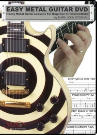 EASY METAL GUITAR DVD - Heavy Metal Guitar Lessons For Beginner through Intermediate EASY METAL GUITAR DVD - Heavy Metal Guitar Lessons For Beginner through Intermediate