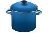 Le Creuset N4100-3059 Enamel-On-Steel Covered Stockpot, 20-Quart, Marseille