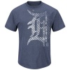 MLB Majestic Detroit Tigers Batting Champion T-Shirt - Navy Blue