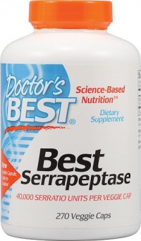 Doctor's Best Best Serrapeptase 40,000 Units 270 Capsules Doctor's Best Best Serrapeptase 40,000 Units 270 Capsules