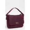 Marc Jacobs Pretty Nylon 13 Notebook Laptop Messenger Bag Dark Magenta