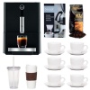 Jura Capresso 13626 ENA Micro 1 Espresso Machine Refurbished + 3 oz Ceramic Tiara Espresso Cup and Saucer (Set of 6) + Accessory Kit