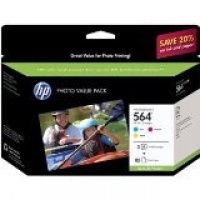 HP 564 CG925AN#140 Ink Cartridge in Retail Packaging, Photo Value Pack HP 564 CG925AN#140 Ink Cartridge in Retail Packaging, Photo Value Pack