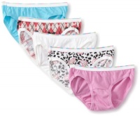 Hanes  Girls 7-16 5 Pack Bikini