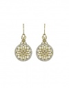 Effy Jewlery 14K Yellow Gold Diamond Earrings, .60 TCW