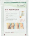 Ableware 789070000 Silipos Moisturizing Gel Heel Sleeve (1 Pair)