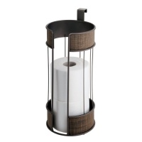 InterDesign Twillo Over-The-Tank Holder 3, Bronze InterDesign Twillo Over-The-Tank Holder 3, Bronze