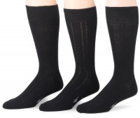 Dockers Men's 3-Pack Performance Dress Texture Socks Dockers Men's 3-Pack Performance Dress Texture Socks