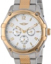 I By Invicta Men's 43659-002 Silver Dial Two-Tone Stainless Steel Watch