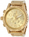 Nixon The 51-30 Chrono Gold-Tone Stainless Steel Mens Watch A083502