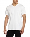 HUGO BOSS Men's Solid V-Neck Short Sleeve