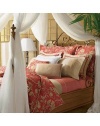 Lauren by Ralph Lauren Bedding, Villa Camelia Natural Applique Standard Sham