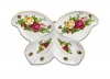 Royal Albert Old Country Roses 8-by-6-Inch Butterfly Dish