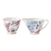 Wedgwood Harlequin Butterfly Bloom Ceramic Creamer and Sugar Cup
