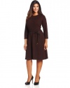 Jones New York Women's Plus-Size Fitand Flare Dress