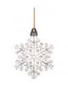 Marquis by Waterford 2013 Christmas Tree Snowflake Ornament, 3.5-Inch