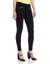 XOXO Juniors Slim Ponte Pant, Black, 0/0
