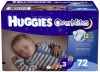 Huggies OverNites Diapers, Size 3, Big Pack, 72 Count