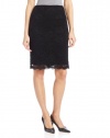 Calvin Klein Women's 2 Tone Lace Skirt