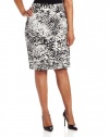 Calvin Klein Women's Plus-Size Print Pencil Skirt