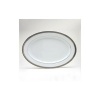 Noritake Crestwood Platinum 16-Inch Oval Platter