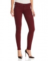 Hudson Women's Midrise Collin Skinny Jean, Crimson, 26