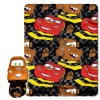 Disney, Cars 2, Checkerboard 40-Inch-by-50-Inch Fleece Blanket with Character Pillow by The Northwest Company