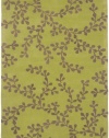 Area Rug 3x5 Rectangle Transitional Lime Color - Surya Artist Studio Rug from RugPal