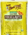 Bob's Red Mill Organic High Fiber Pancake & Waffle, Whole Grain Mix, 26-Ounce Bags (Pack of 4)