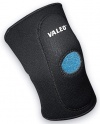 Valeo Open Patella Neoprene Knee Support (Large, Black)